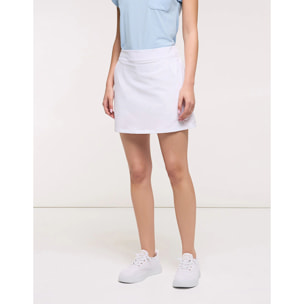 Falda Mini Deportiva Blanco - Fabort