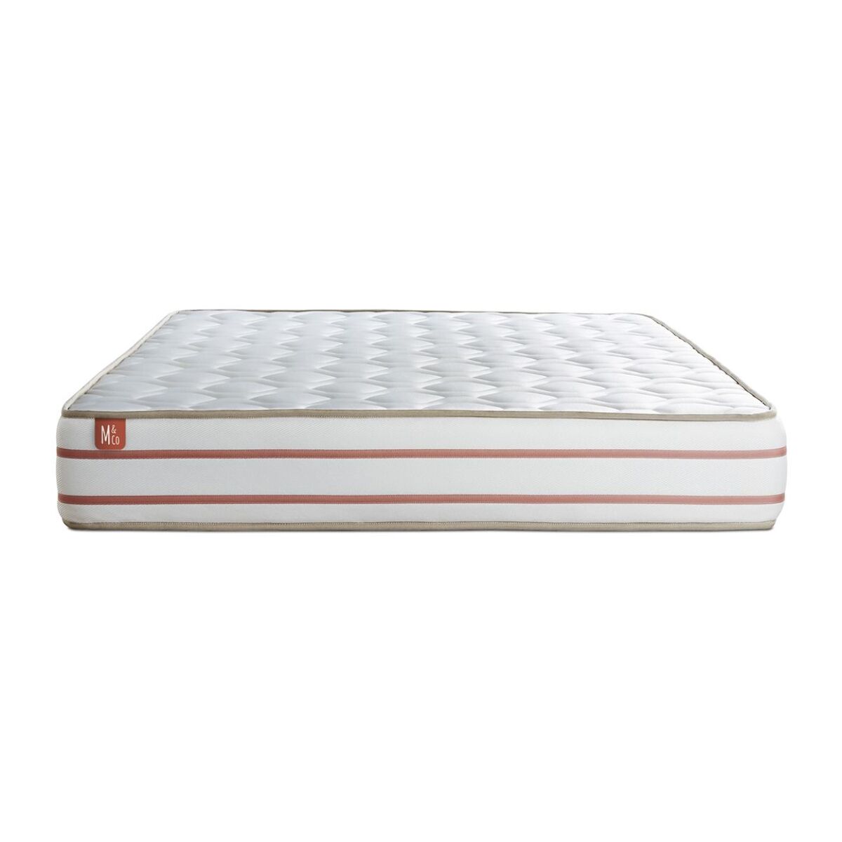 Matelas Mémoire de forme - Confort très ferme et accueil tonique - 24 d'épaisseur, 3 zones de confort - Réduction des points de pression - 2 places