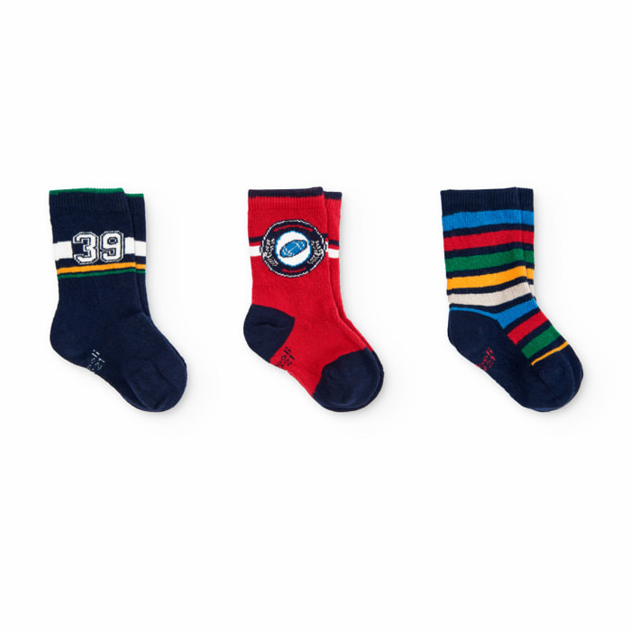 Pack calcetines de bebé niño -BCI