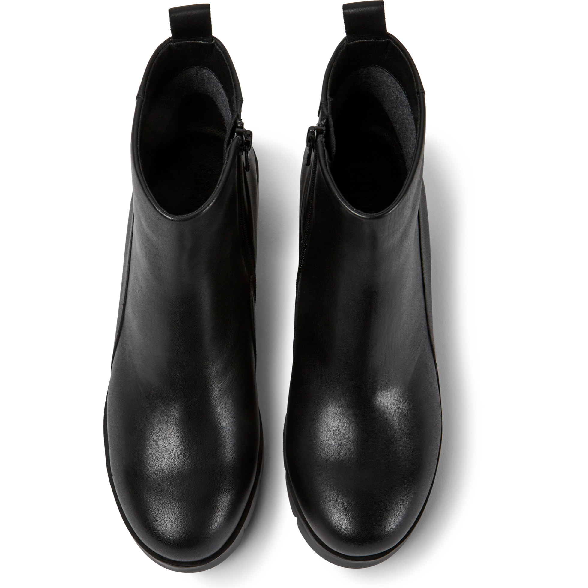 Botines - CAMPER Wanda - Negro - Cuero liso
