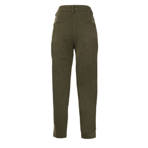 REIGN pantalone donna verde militare