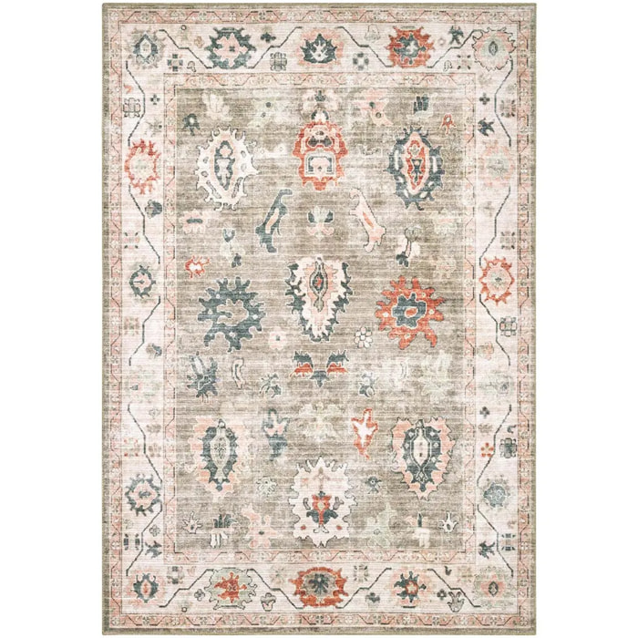 Tappeto Ziegler stile persiano verde salotto sala ingresso