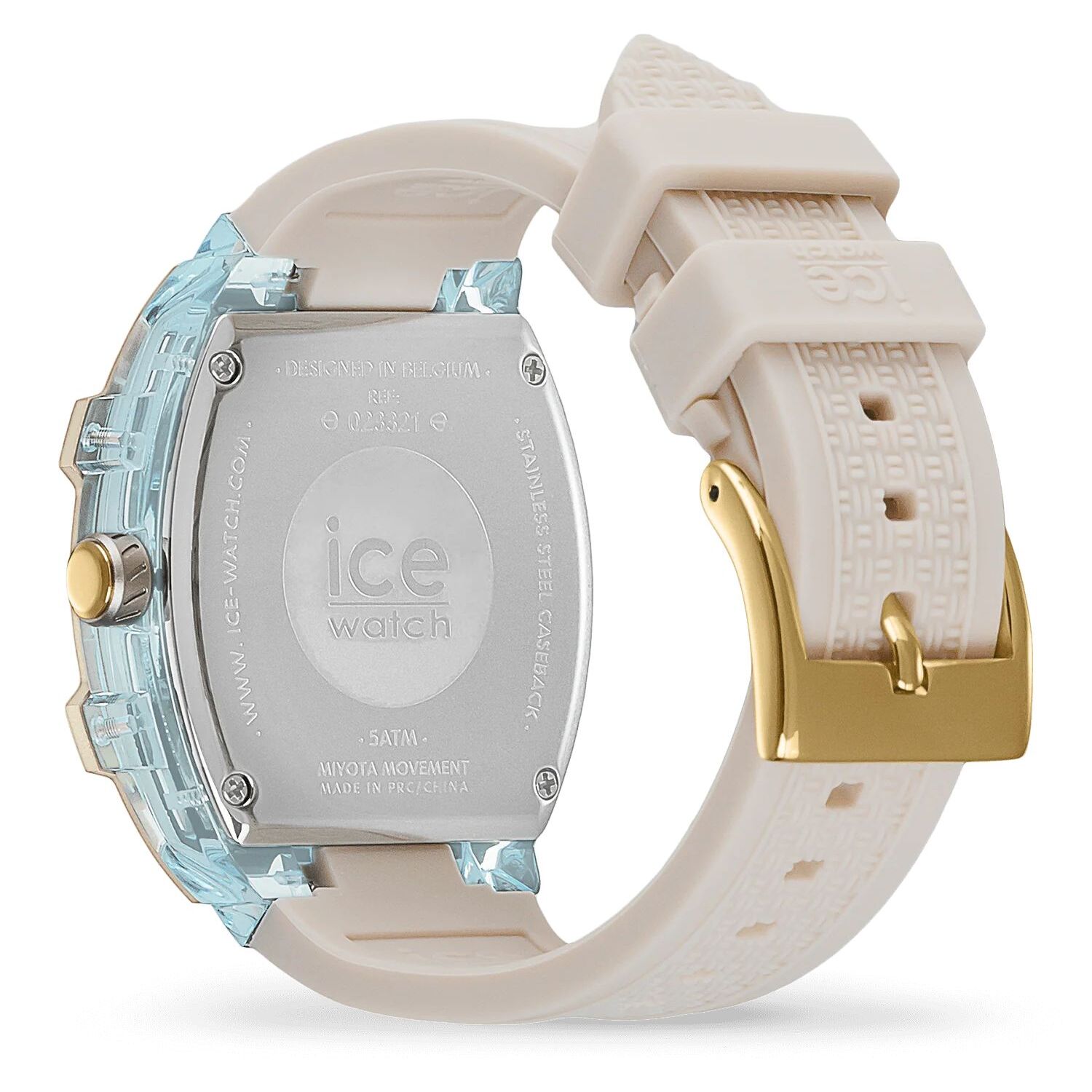 Reloj Ice 023321 Mujer Analogico Cuarzo con Correa de Silicona