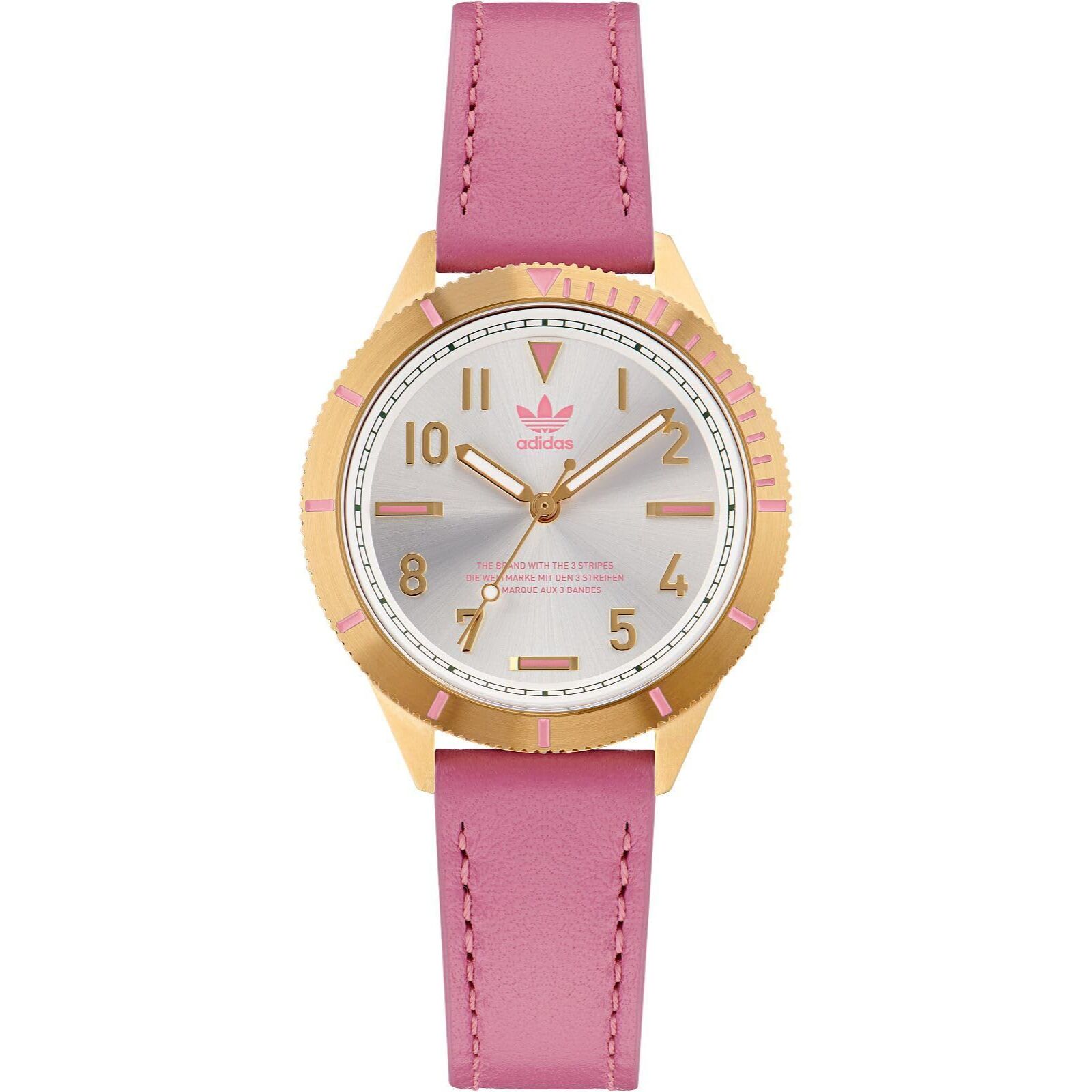 Reloj Adidas AOFH22509 Mujer Analogico Cuarzo con Correa de Cuero