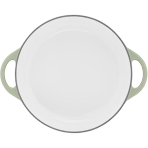 Cocotte TEFAL Fonte LOV sauteuse 28cm vert