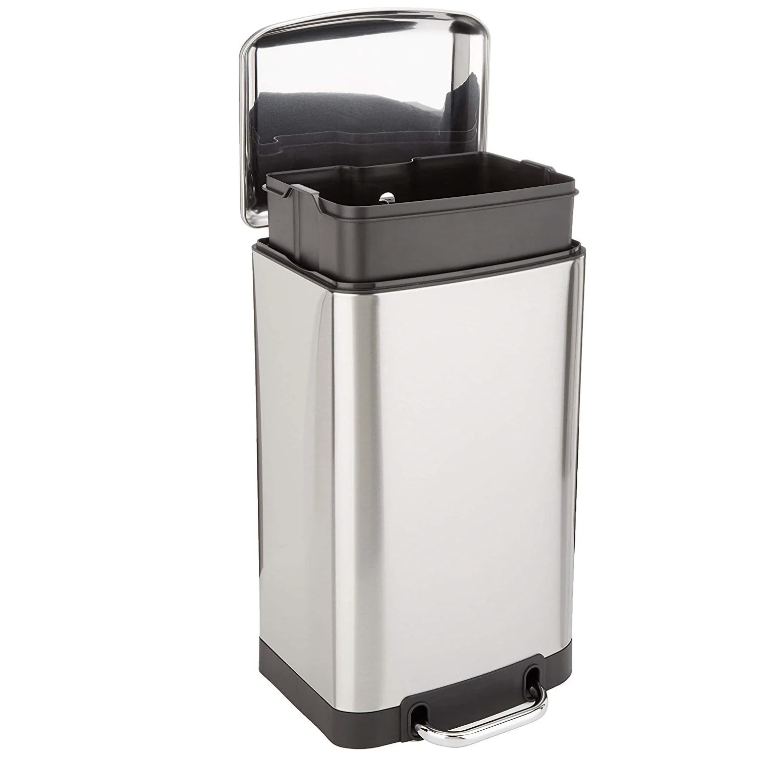 Poubelle à pédale inox GREENWICH 30L
