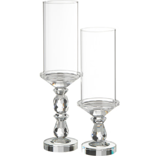 J-Line bougeoir Marie - crystal - transparent - large