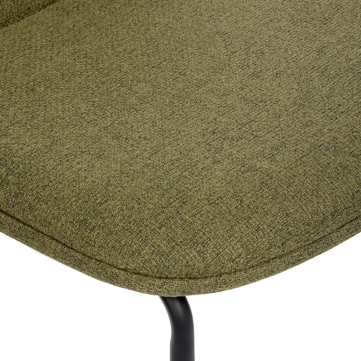 Chaise Neora en Tissu Vert Cèdre L58xl46xH82 cm