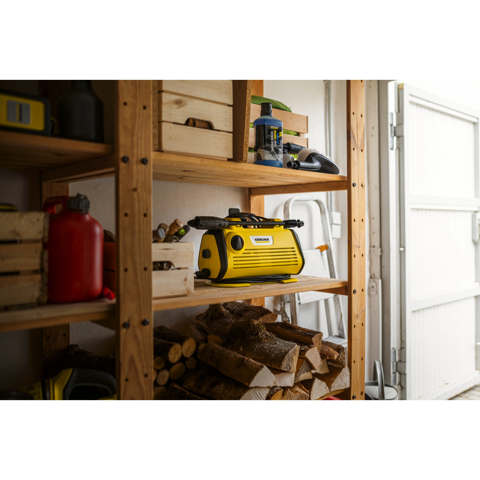 Nettoyeur haute pression Karcher K 3 Horizontal Plus - Pression 120 bar- Débit 380 l/h- Position horizontale stable