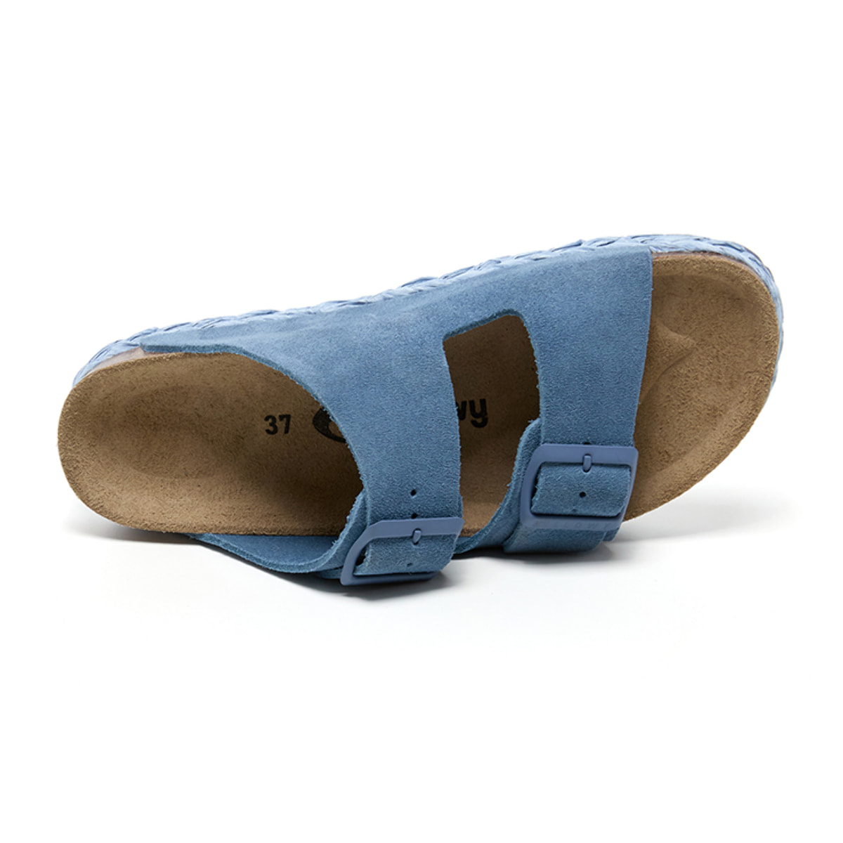 SANDALO CON ZEPPA BILLOWY BLU