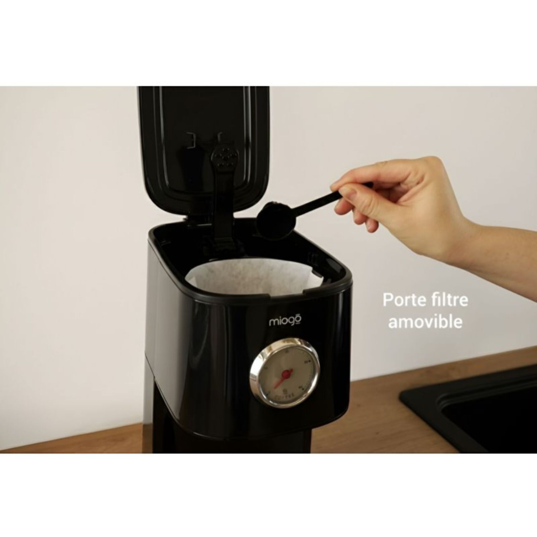 Cafetière filtre MIOGO Daily MDCM2