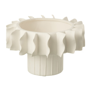 J-Line vase Helix - céramique - blanc - small