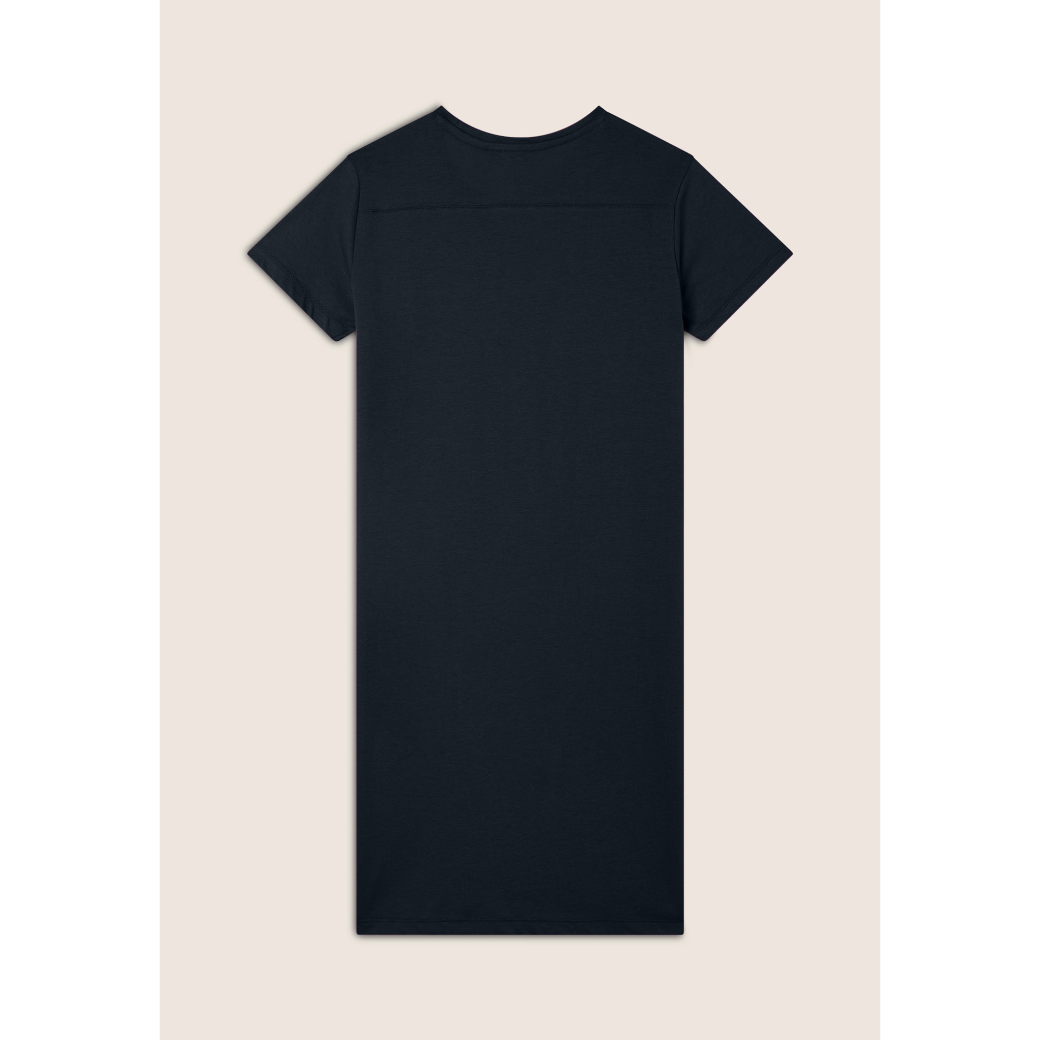 Vestito in jersey con perline dorate