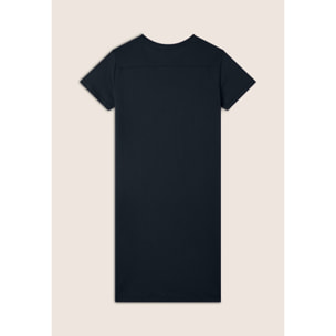 Vestito in jersey con perline dorate