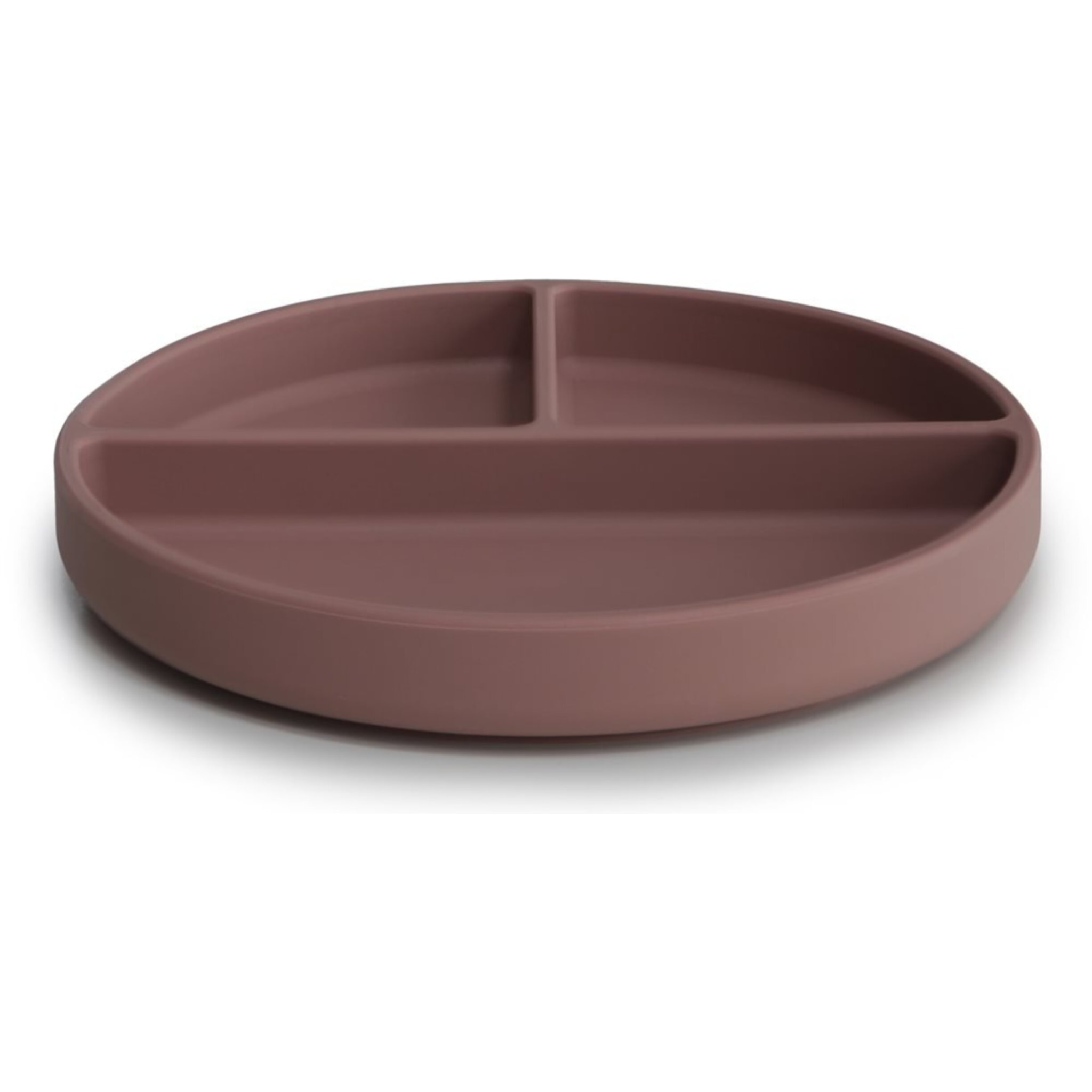 Mushie Plato Ventosa-Compartimentos Solid