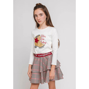 Maglietta "Boots" da bambina con luci