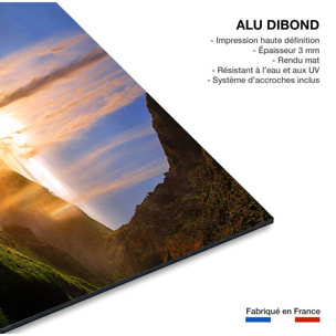 Tableau seljalandsfoss Tableau alu Dibond