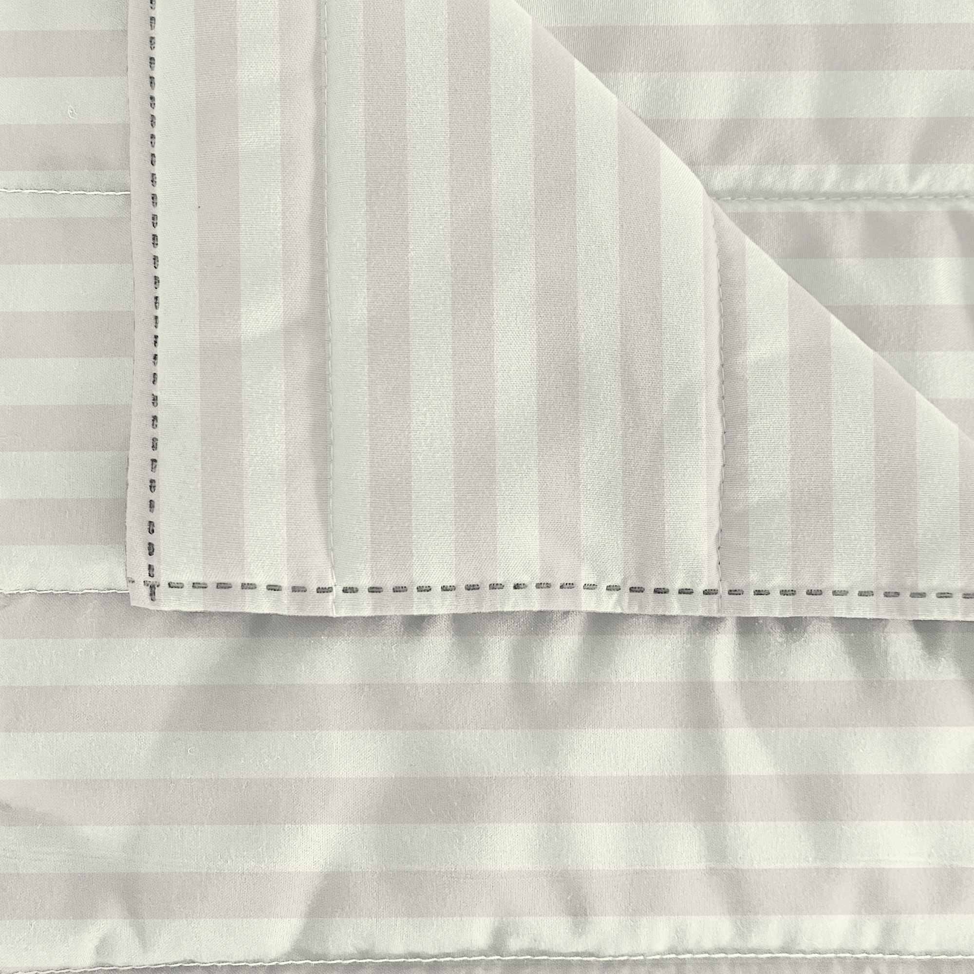 TRAPUNTINO ESTIVO SATIN STRIPES MATRIMONIALE
