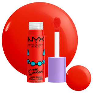 NYX Professional Makeup Collection Limitée The Simpsons Fat Cheeks Blush SNARKY SCARLET