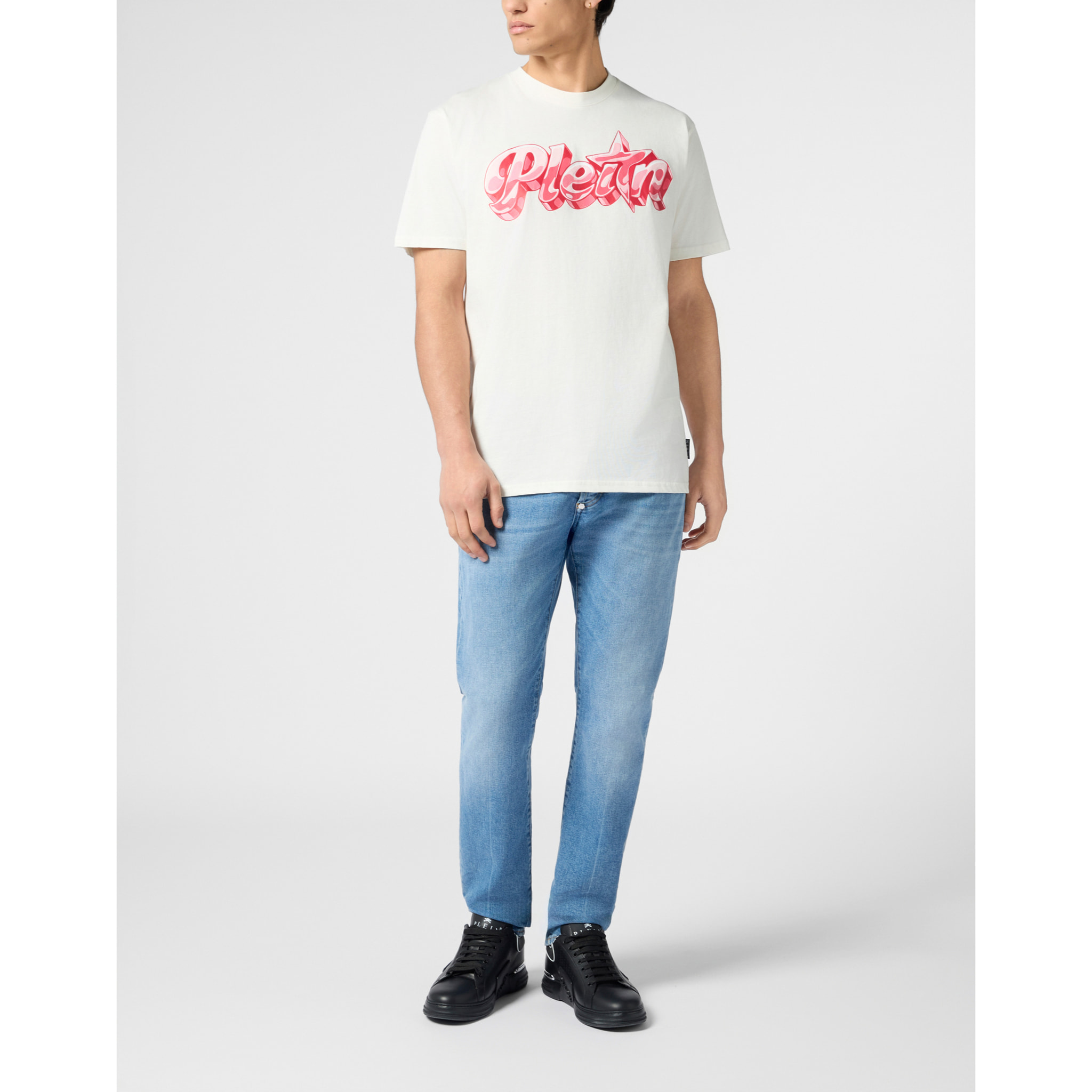 PHILIPP PLEIN Round Neck T-Shirt Puffy Gummy Plein