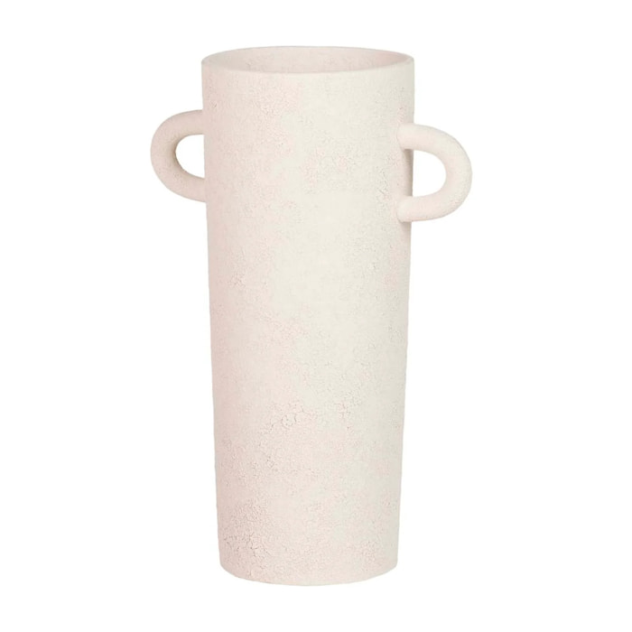 Florero Cerámica Beige 21x12x31 Cm