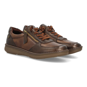 Zapatos casual mujer con cremallera lateral