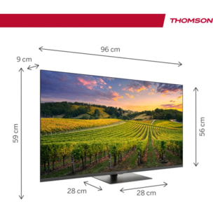 TV QLED THOMSON 43QG5C14 2024