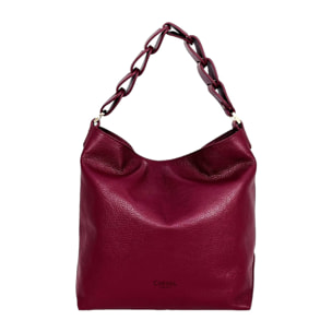 Borsa a spalla Cheval Firenze Lily Bordeaux