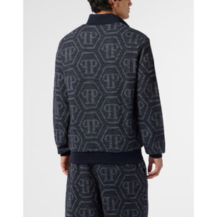 PHILIPP PLEIN Jacquard Tracksuit Jacket Monogram