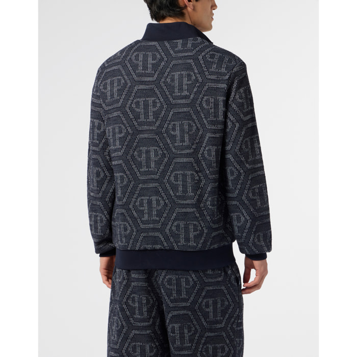 PHILIPP PLEIN Jacquard Tracksuit Jacket Monogram