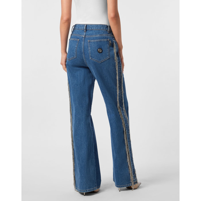 PHILIPP PLEIN Jeans dal taglio skater
