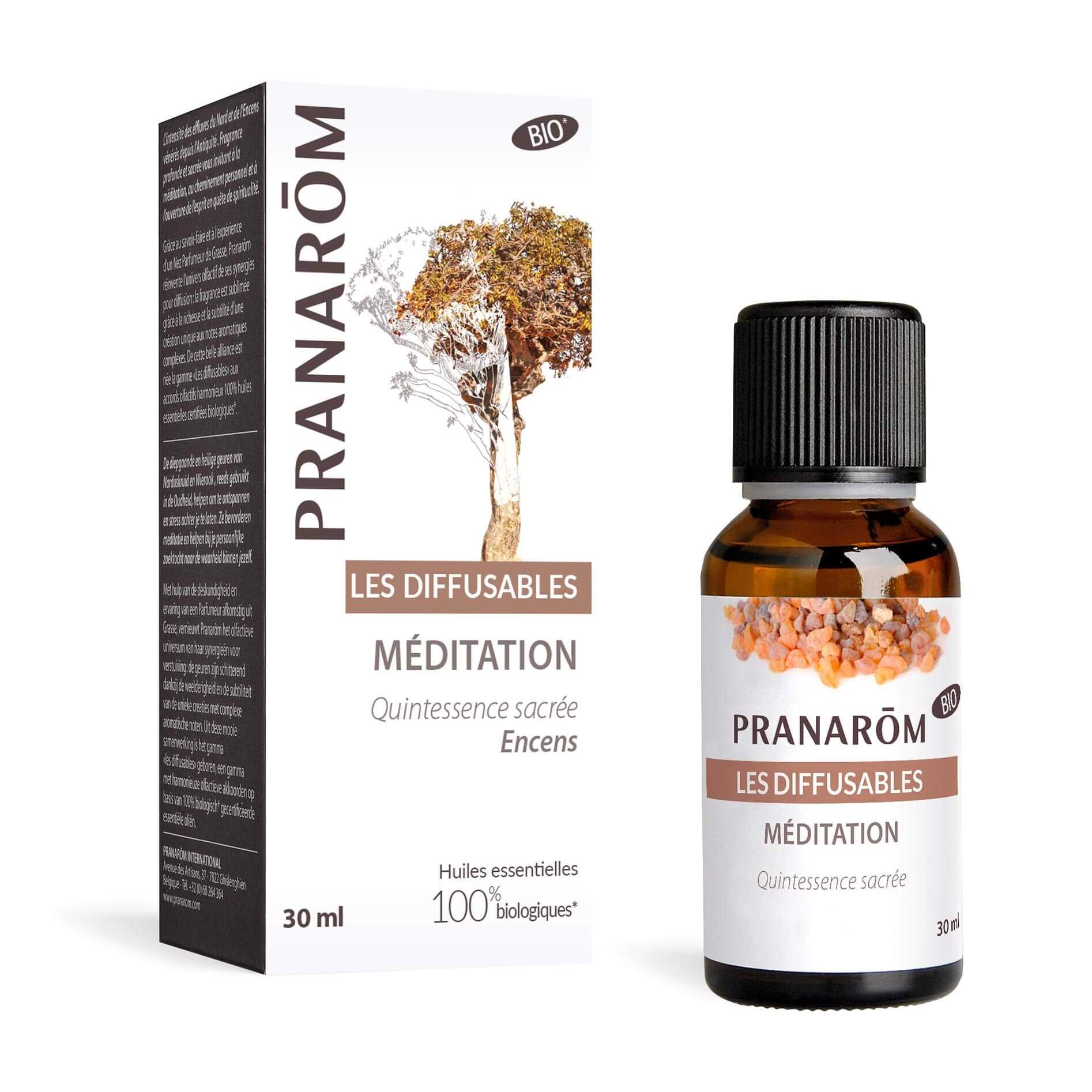 Pranarom - Diffusable Méditation - Bio - 30 ml