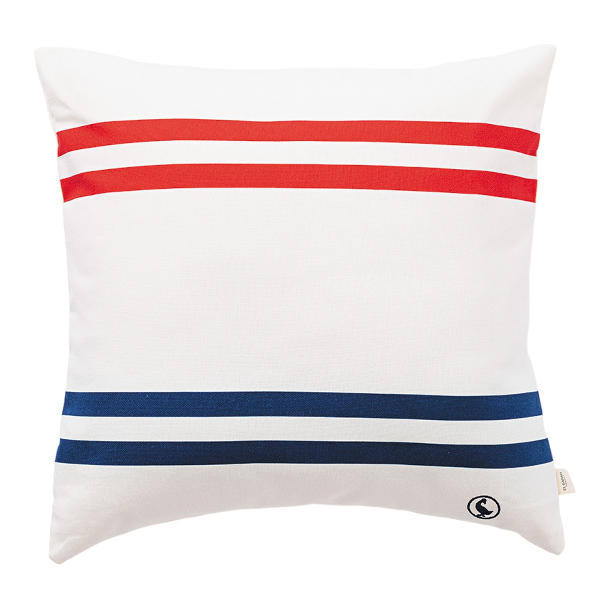 Cojín 40x40cm 100% algodón 300gsm color crudo el ganso