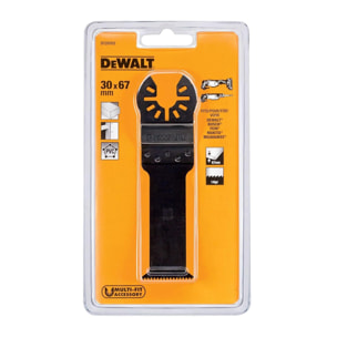 Lame 30 x 67 mm BiM pour multi-cutter - DEWALT - DT20703-QZ