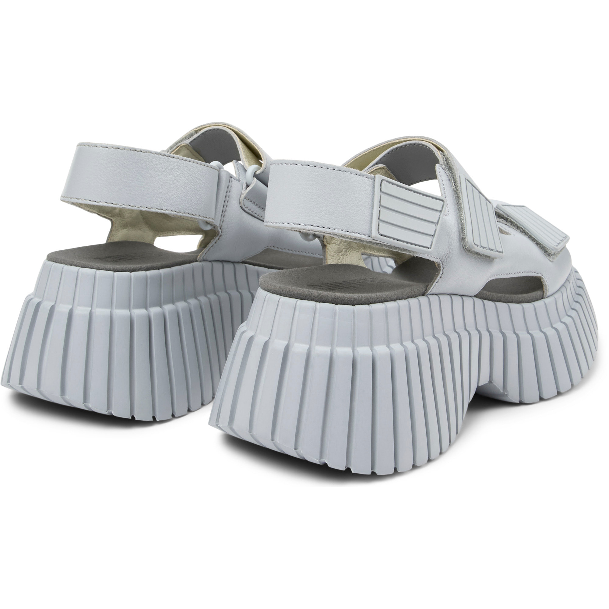 Sandalias - CAMPER BCN - Gris - Cuero liso