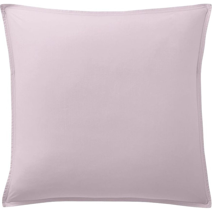 Paire de Taies D'oreiller 100% Percale De Coton 80fils Tourterelle