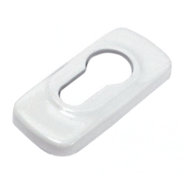Rosace cylindre antivol 2100B FAPIM - Blanc 9010 - 2100B-32