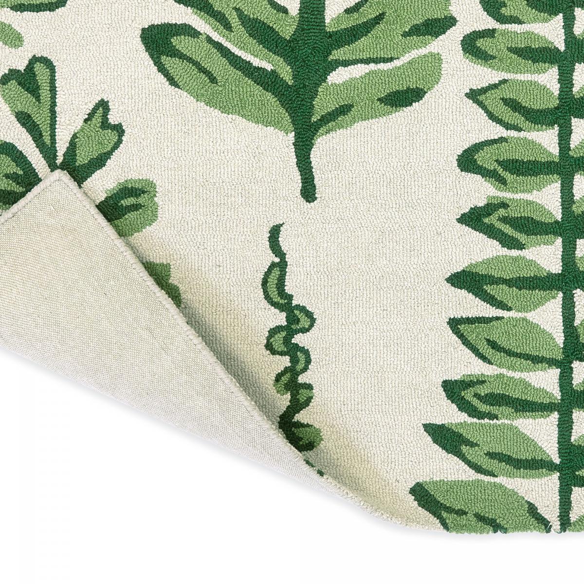 Tapis salon et chambre fait à la main en laine motif floral CEBI