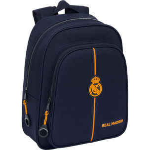 Mochila infantil adapt.carro real madrid 2ª equipacion 24/25