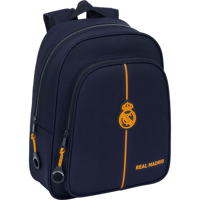 Mochila infantil adapt.carro real madrid 2ª equipacion 24/25