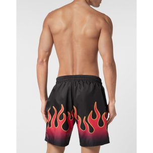 PHILIPP PLEIN Swim Trunks FLAME