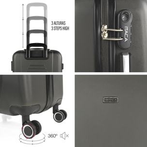 Maleta Itaca Tiber Set De 3 Unidades Antracita