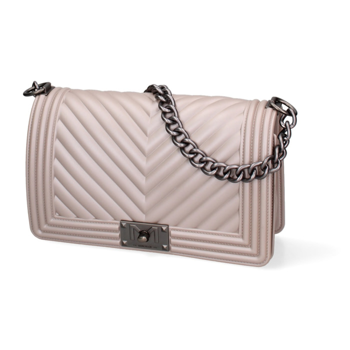 Borsa a mano da donna - Modello False - 100% Pvc - 15.0 x 25.0 x 8.0 cm