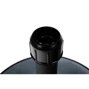 Pied de parasol rond Noir