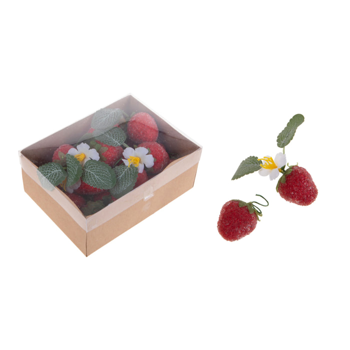Fragole 18 pz ghiacciate - Pezzi 4 - ROSSO - Bianchi Dino SpA