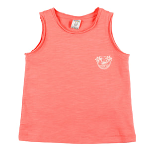 Camiseta de niño coral