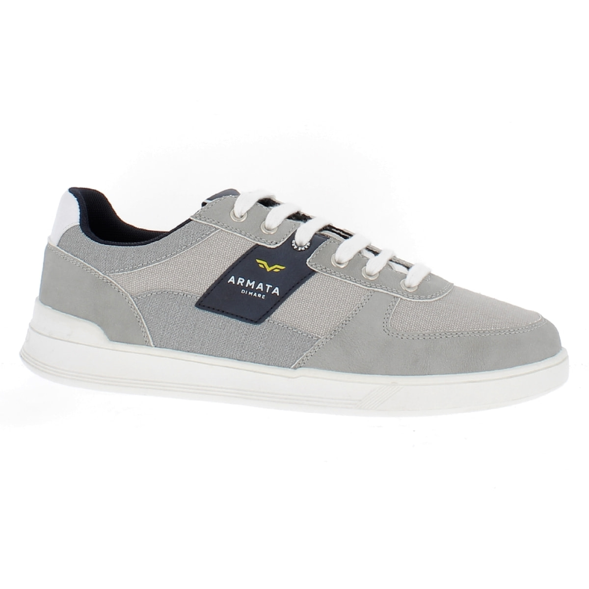 Armata di Mare Scarpe Uomo Sneakers Casual Stringate Basse con Soletta Rimovibile in Memory Foam AMU SS23D319 Grey