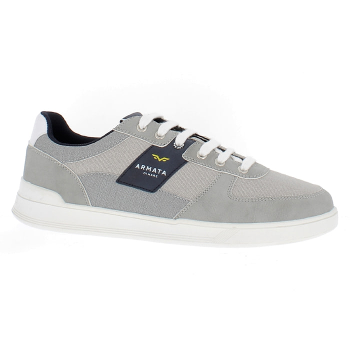 Armata di Mare Scarpe Uomo Sneakers Casual Stringate Basse con Soletta Rimovibile in Memory Foam AMU SS23D319 Grey
