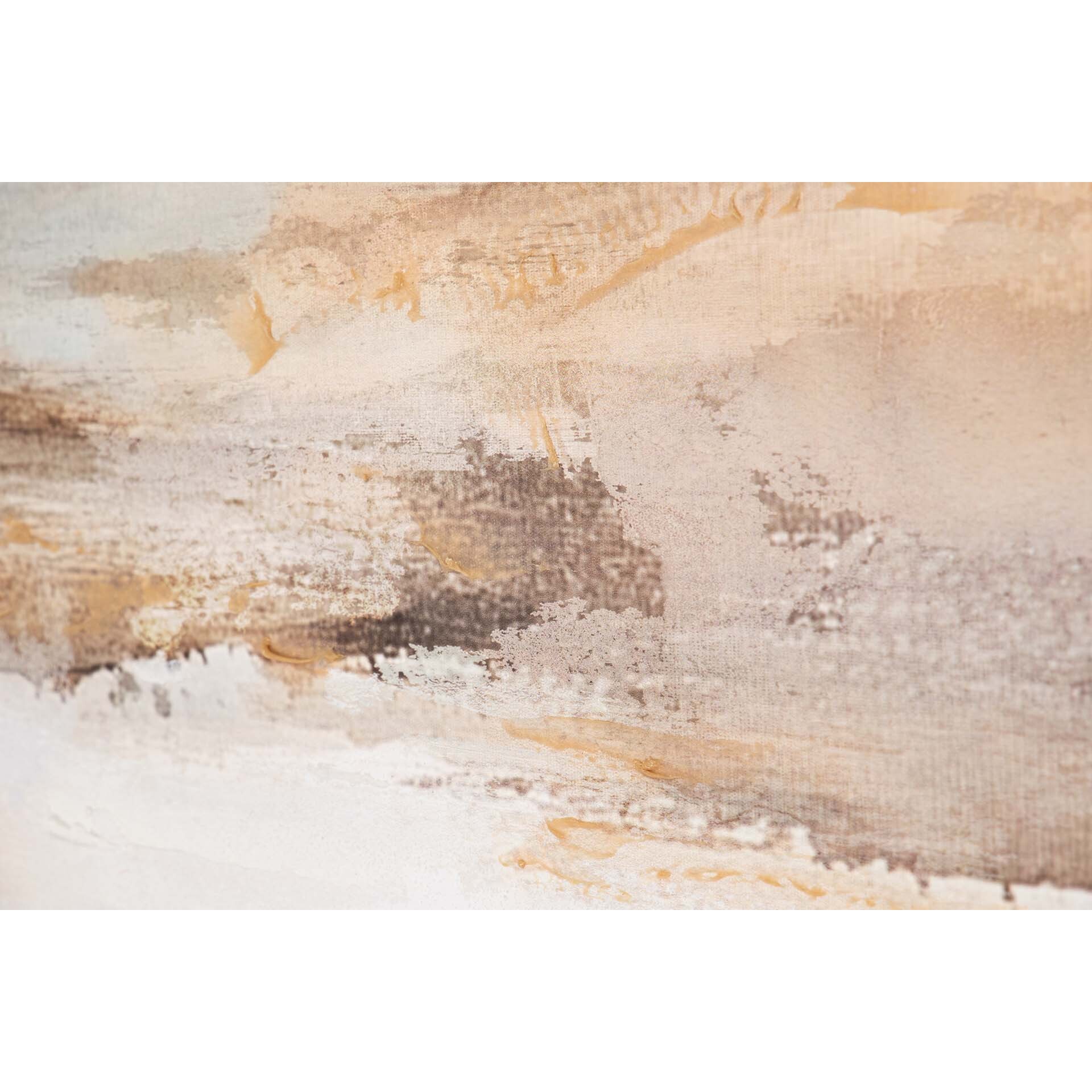 Cuadro Abstracto 50% Pintado A Mano123x4x83 Cm
