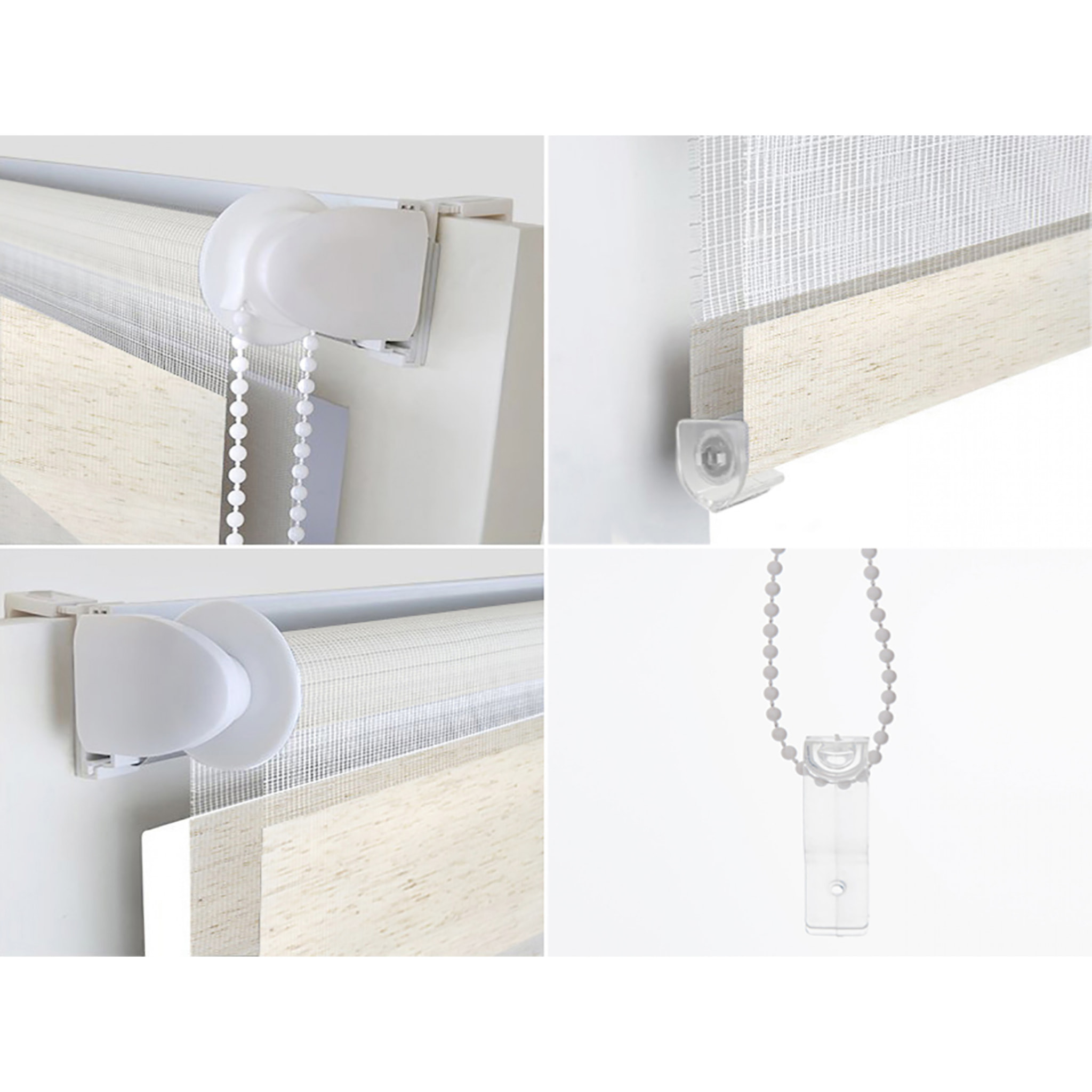 Store enrouleur Polyester Translucide Multicolore